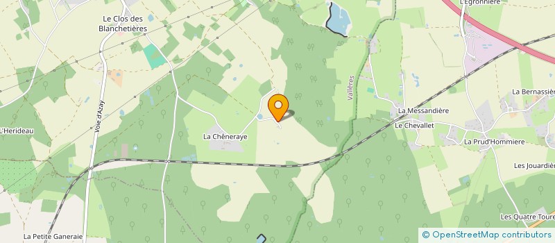 localisation de l'entreprise MUZZE  VALLERES