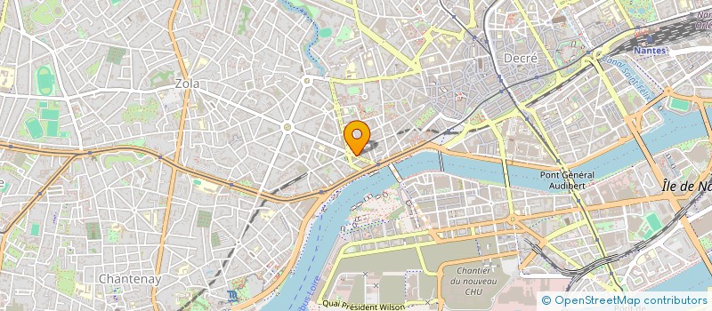localisation de l'entreprise MUZZO IMMO à NANTES