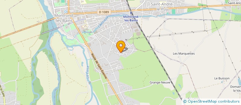 localisation de l'entreprise MV à MONTROND-LES-BAINS