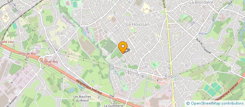 localisation de l'entreprise MV  REZE