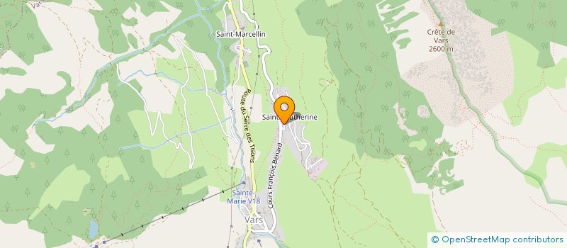 localisation de l'entreprise MV  VARS