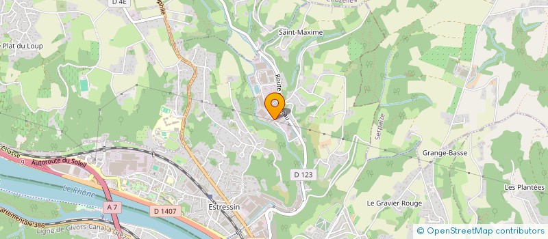 localisation de l'entreprise MV AUTOMOBILES  VIENNE