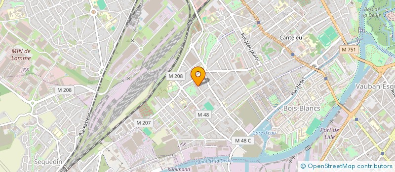 localisation de l'entreprise MV AUTOS  LILLE