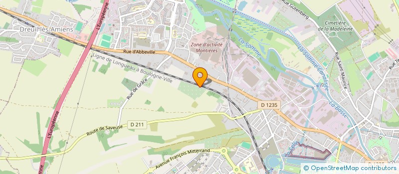 localisation de l'entreprise MV BATIMENT  AMIENS