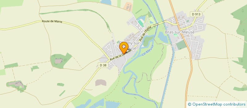 localisation de l'entreprise MV BATIMENT  CHARNY-SUR-MEUSE