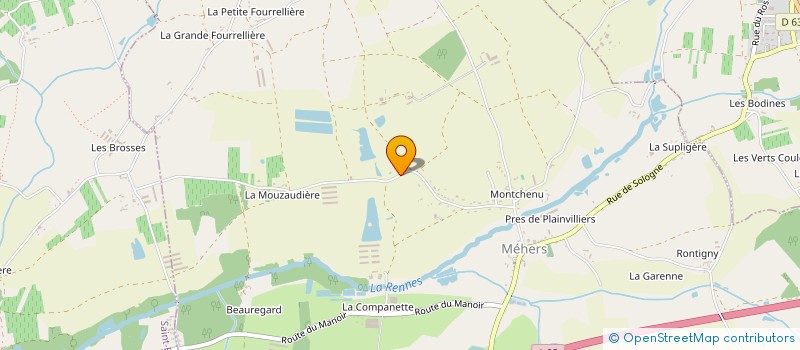 localisation de l'entreprise MV BREEDING  MEHERS