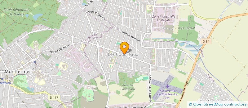 localisation de l'entreprise MV CONSEIL à CHELLES