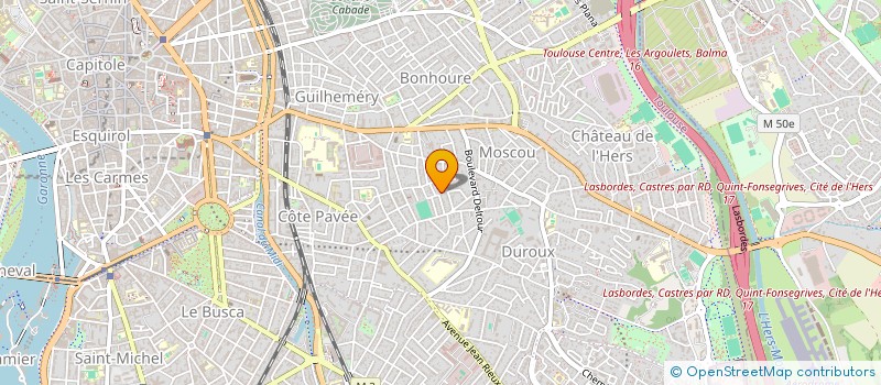 localisation de l'entreprise MV COTE PAVEE à TOULOUSE