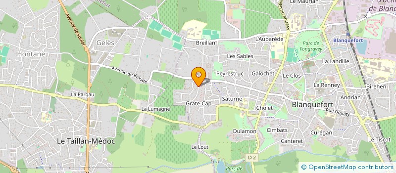 localisation de l'entreprise MV DEVELOPPEMENT à BLANQUEFORT