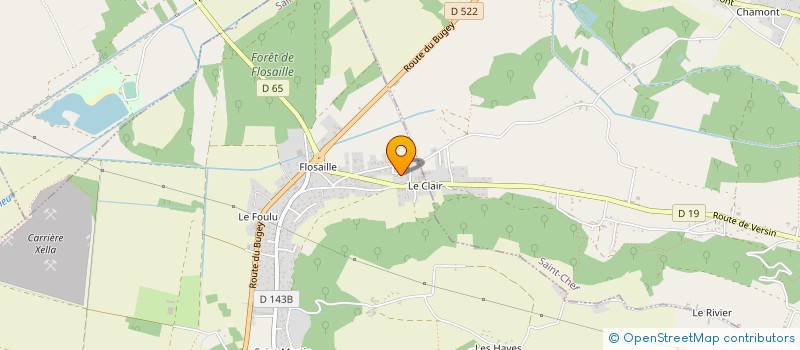 localisation de l'entreprise MV ENERGIES  MONTALIEU-VERCIEU