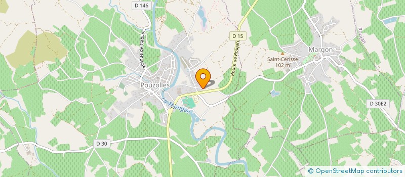 localisation de l'entreprise MV FACADES  POUZOLLES