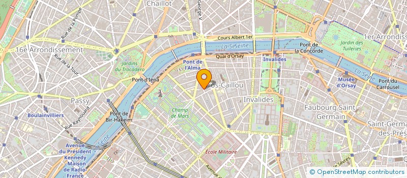 localisation de l'entreprise MV FRANCE AUDIOVISUEL à PARIS