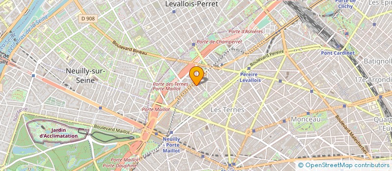 localisation de l'entreprise MV GLAMOUR  PARIS