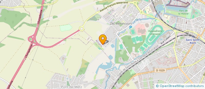 localisation de l'entreprise MV GROUPE  AMIENS