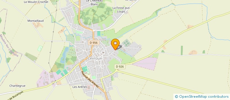 localisation de l'entreprise MV HOLDING  LEVROUX