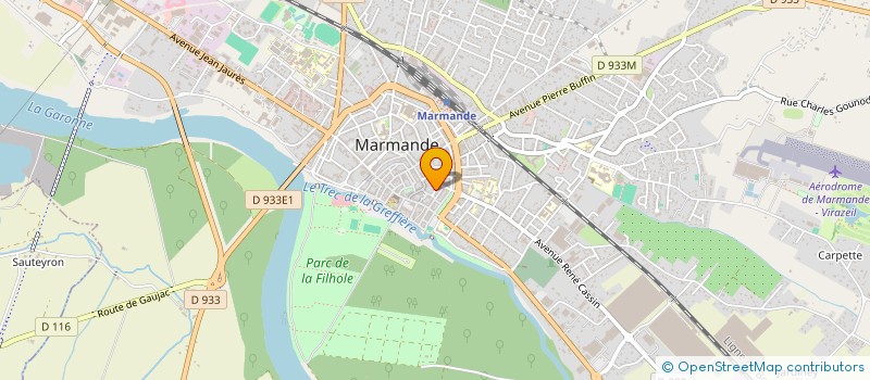 localisation de l'entreprise MV HOME  MARMANDE