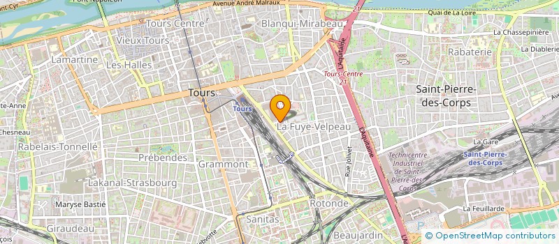 localisation de l'entreprise MV IMMO  TOURS