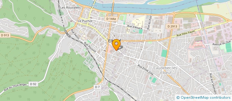 localisation de l'entreprise MV IMMO  SAINT-AUBIN-LES-ELBEUF