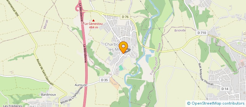 localisation de l'entreprise MV INVEST  CHARBONNIER-LES-MINES