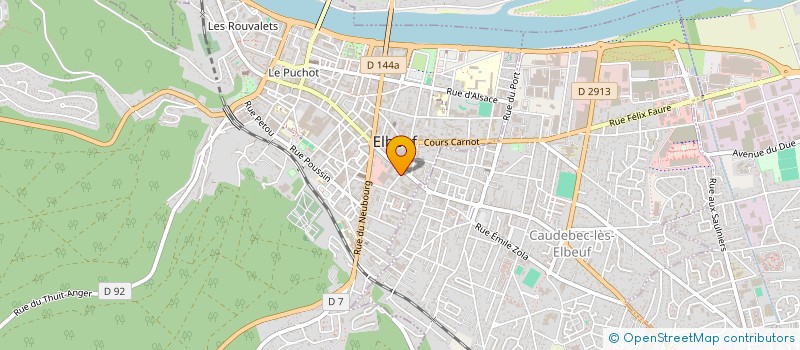 localisation de l'entreprise MV INVEST  SAINT-AUBIN-LES-ELBEUF