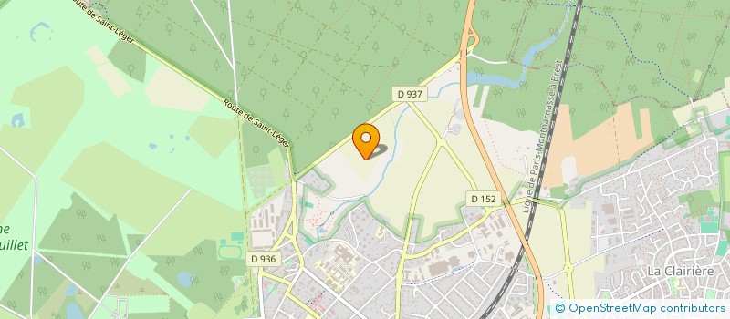 localisation de l'entreprise MV INVEST HOLDING  RAMBOUILLET