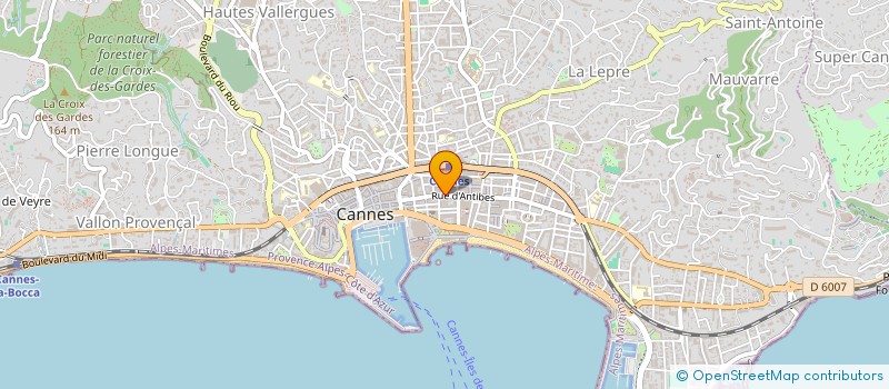 localisation de l'entreprise MV ISOLATION PROJETEE à CANNES