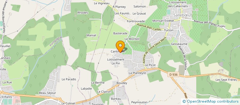 localisation de l'entreprise MV KAP INVESTISSEMENTS  SALLEBUF