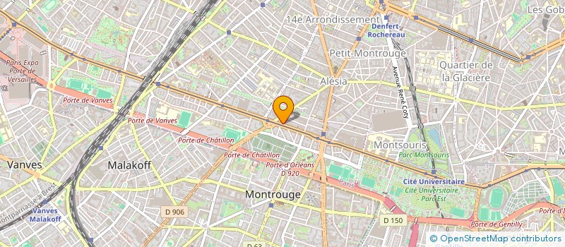 localisation de l'entreprise MV LOCATION  PARIS