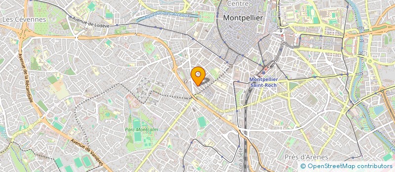 localisation de l'entreprise MV MOBILITE SERVICES à MONTPELLIER