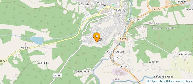 localisation de l'entreprise MV MOTORS à VANNES