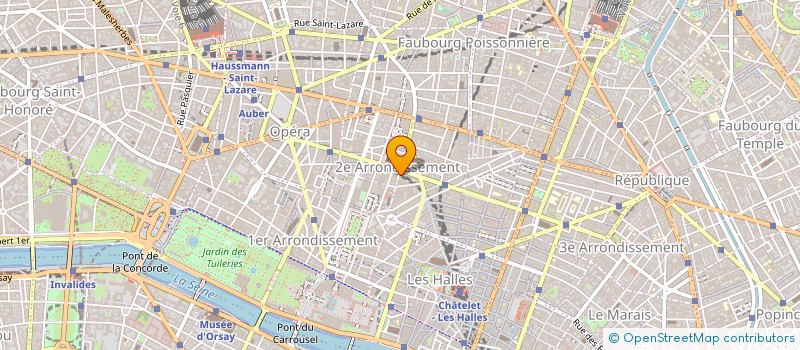 localisation de l'entreprise MV MULTIMEDIA à PARIS