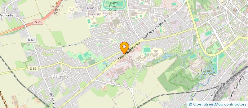 localisation de l'entreprise MV OPTIC  DAINVILLE