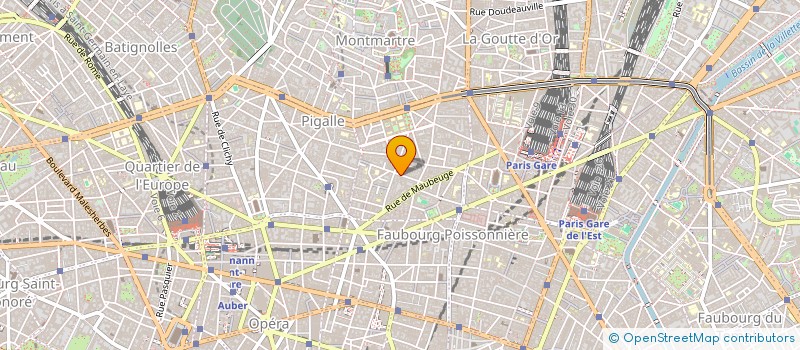 localisation de l'entreprise MV PARIS CONSULTING  PARIS