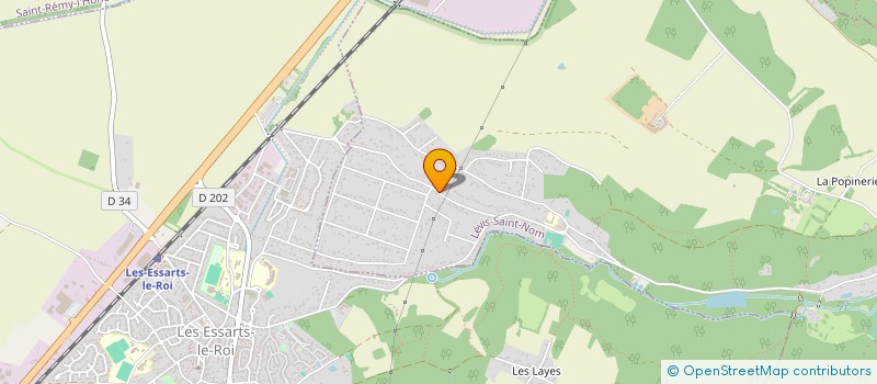 localisation de l'entreprise MV PERF  LEVIS-SAINT-NOM