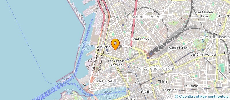 localisation de l'entreprise MV PERFORMANCE à MARSEILLE