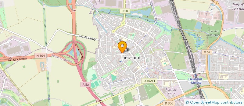 localisation de l'entreprise MV POSE  LIEUSAINT