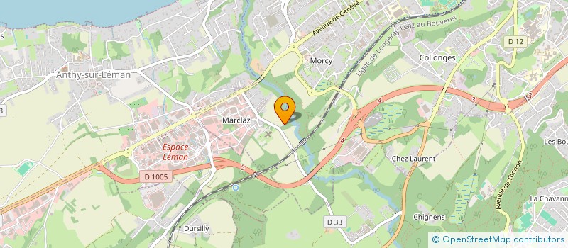 localisation de l'entreprise MV RENOVATION à THONON-LES-BAINS