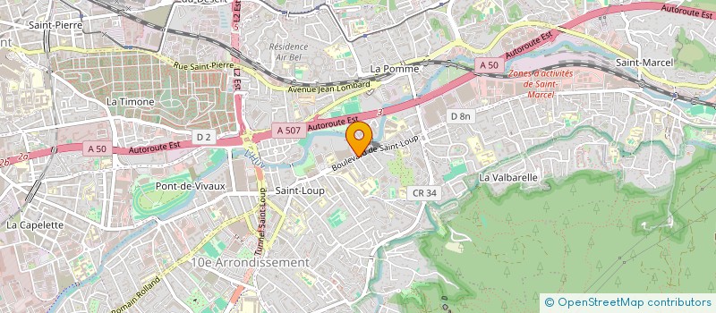 localisation de l'entreprise MV RENOVATION à MARSEILLE