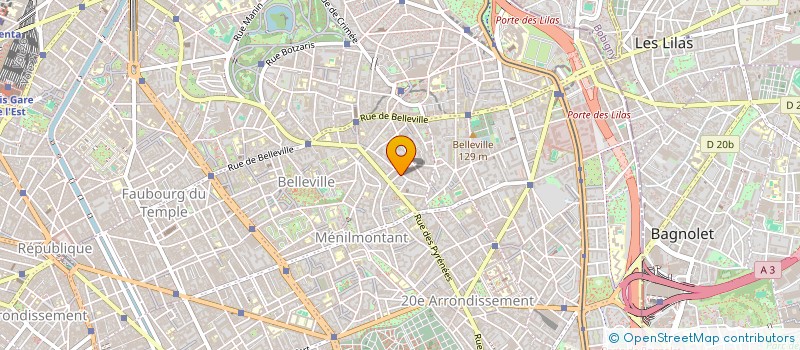 localisation de l'entreprise MV RETAIL  PARIS