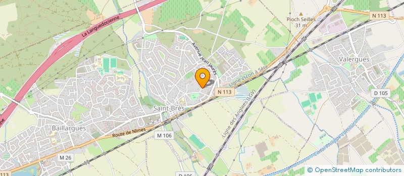 localisation de l'entreprise MV SOUDURE  SAINT-BRES