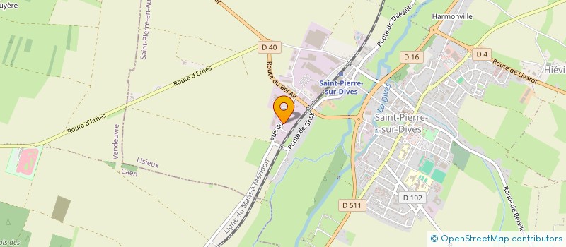 localisation de l'entreprise MV WASH  SAINT-PIERRE-EN-AUGE