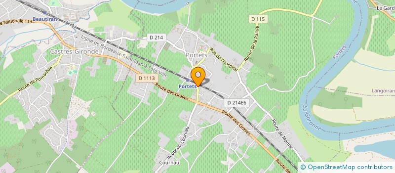 localisation de l'entreprise MV11  CASTRES-GIRONDE