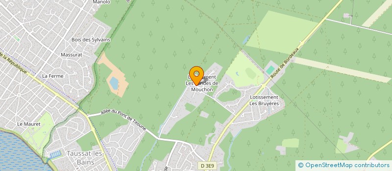 localisation de l'entreprise MV2S  LANTON