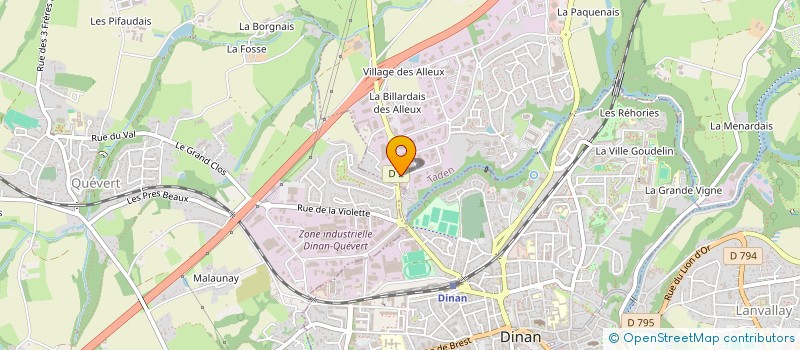 localisation de l'entreprise MV4  TADEN