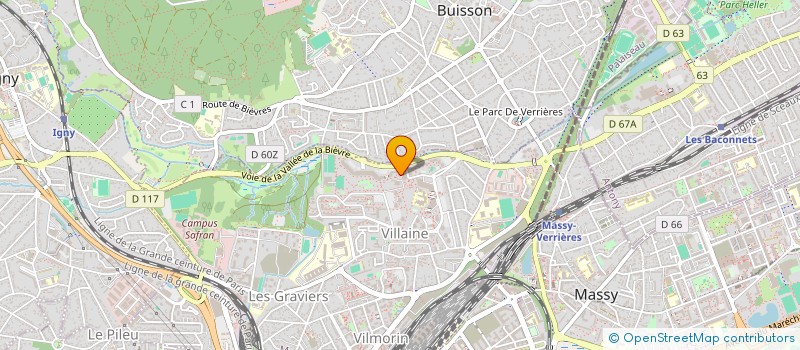 localisation de l'entreprise MVA à MASSY
