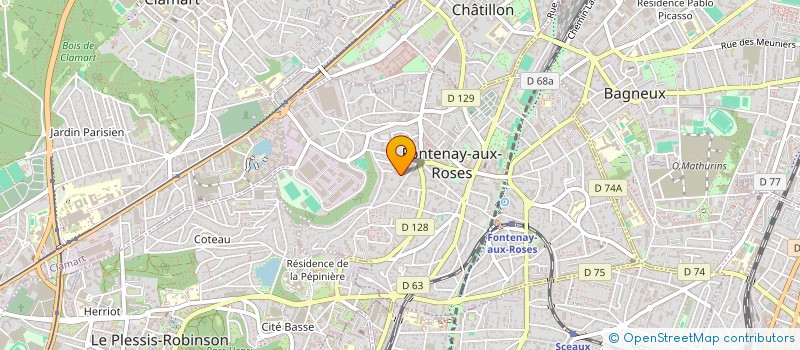 localisation de l'entreprise MVA à FONTENAY-AUX-ROSES