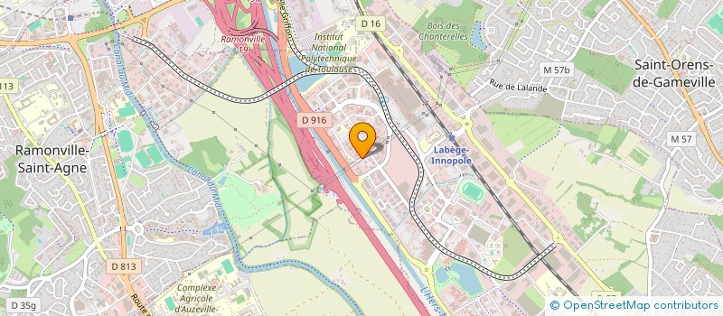 localisation de l'entreprise MVA&CO  LABEGE