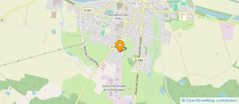 localisation de l'entreprise MVA CONSTRUCTION à SULLY-SUR-LOIRE