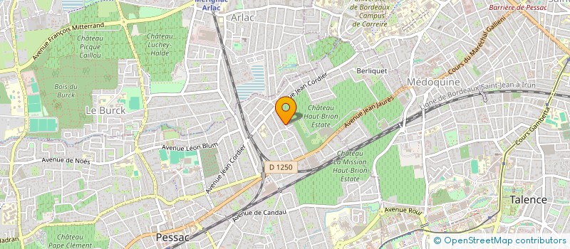 localisation de l'entreprise MVA CONSULTING à PESSAC