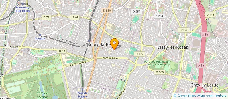 localisation de l'entreprise MVA CONSULTING à BOURG-LA-REINE